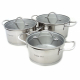 Snappy Chef 6 Piece Potset Stainless Steel by Snappy Chef in Shop By Brand, Small Appliances And Home Accessories, Heydays, Black Friday Online Deals, Shop By Room, Products, Snappy Chef, Kitchen, Appliances, Small Appliances, Home Goods at House & Home.