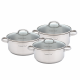 Snappy Chef 6pc Potset Stain Less Steel Sscs005              