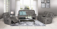 Quinn 3 Pce 5 Motion & Console Grey Fabric Lounge Suite in Free Delivery, Shop By Room, Products, Lounge, Lounge, Furniture, Lounge, Recliner Lounge Suites at House & Home.