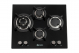 Zero 4 Burner Gas On Glass Hob                               