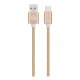 Amplify Linked Series Usb Type C Braided Cable Amp-20004-gd in Small Appliances And Home Accessories, Products, AudioVisual, Audiovisual Accessories, Cables at House & Home.