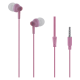 Pro Bass Genesis Aux Earphone No Mic Pink - Pr-1002-pk in Back To University Deals, Products, Cellular, Accessories at House & Home.