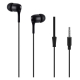Pro Bass Swagger Aux Earphone With Mic- Black - Pr-1006-bk   