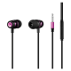 Volkano Alloy Metal Earphone Purple - Vk-1007-prv1 in Ranges, Products, Volkano, Cellular, Accessories at House & Home.