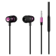 Volkano Alloy Metal Earphone Purple - Vk-1007-pr[v1]         