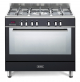 Elba Fusion 90cm Black Stove 5 Gas Burner / Elec Oven 9fx827b by Elba in Online Only Deals, Loadshedding Essentials, Shop By Room, Ranges, Products, Extended Range, Elba, Kitchen, Appliances, Ovens, Stoves & Microwaves, Free Standing Stoves at House & Home.