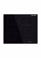 Elba Classic 60cm 4 Zone Black Ceran Hob Lt4-01 by Elba in Online Only Deals, Ranges, Products, Extended Range, Elba, Kitchen, Appliances, Ovens, Stoves & Microwaves, Hobs at House & Home.