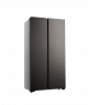 Hisense 508l Titanium Inox Side By Side Fridge H670sit       