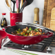 Staub 30cm Small Wok Cherry by Staub in Shop By Brand, Shop By Room, Products, Staub, Kitchen, Appliances, Small Appliances, Home Goods at House & Home.