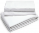 Sheraton T400 270x270 White 100% Cotton Flat Sheet           