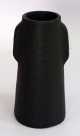 Safi Black Terracotta Vase 15.5cm X 15cm X 30cm              