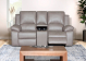 Westmere 2 Division Recliner Console Sand Fabric in Shop By Room, Products, Lounge, Furniture, Lounge, Recliners at House & Home.