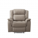 Nordic Recliner Leather Air Grey                             