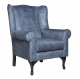 Beaumont Steel Blue Wingback in New Arrivals, Shop By Room, Products, Lounge, Furniture, Lounge, Wingbacks and Tub Chairs at House & Home.