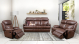 Rhapsody 3pce 5 Motion Full Leather Lounge Suite             