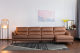 Zara 3pce Chaise Tuscan Lounge in Free Delivery, New Arrivals, Shop By Room, Products, Lounge, Lounge, Furniture, Lounge, Chaise Lounge Suites, Static Lounge Suites at House & Home.