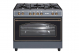 Elba 90cm Rustic 5 Burner Gas Electric Stove by Elba in Black Friday Deals, Shop By Room, Products, Big Green Sale, Gas Solutions Range, Kitchen, Appliances, Ovens, Stoves & Microwaves, Free Standing Stoves at House & Home.