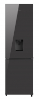 Hisense 263l Water Dispenser Black Glass Fridge H370bmib-wd by Hi-Sense in Black Friday Deals, Shop By Room, Products, Big Green Sale, Hisense, Kitchen, Appliances, Fridges & Freezers, Combi Fridges/Double door Fridges at House & Home.