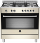 La Germania 90cm Stove 5 Gas Hobs . Elec Oven Rus95c61ldcr by La Germania in Loadshedding Essentials, Shop By Room, Products, La Germania, Kitchen, Appliances, Ovens, Stoves & Microwaves, Free Standing Stoves at House & Home.