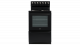 Univa 4 Plate Black Electric Stove U116b/1 by Univa in Shop By Brand, Shop By Room, Products, Univa, Kitchen, Appliances, Ovens, Stoves & Microwaves, Free Standing Stoves at House & Home.