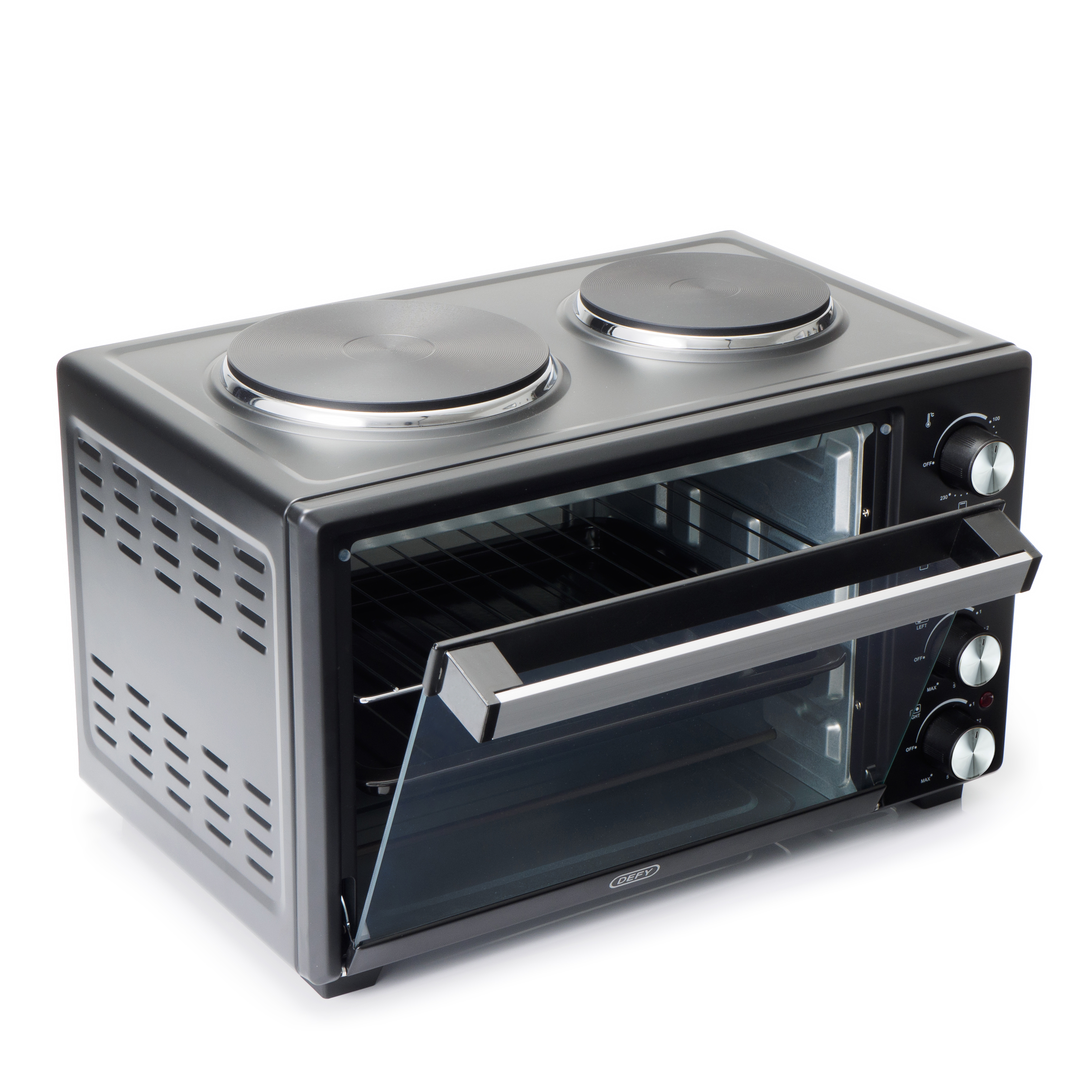 miniman303 出品　2/14 Defy Moh2330bl 30l 2 Plate Mini Oven