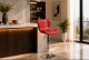 Carter Red Bar Stool in Spring Essentials, Trendy Winter Styles, Price Mania, Online Exclusive, Shop By Room, Products, Home of The Deal, Price Busters, Entertainment Room, Kitchen, Furniture, Dining Room, Bars and Bar Chairs at House & Home.