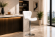 Carter White Bar Stool in Spring Essentials, Trendy Winter Styles, Price Mania, Shop By Room, Products, Home of The Deal, Price Busters, Entertainment Room, Kitchen, Furniture, Dining Room, Bars and Bar Chairs at House & Home.