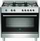La Germania Gas Electric Stove Stainless Steel Rus95c61ldx by La Germania in Shop By Room, Products, Kitchen, Appliances, Ovens, Stoves & Microwaves, Free Standing Stoves at House & Home.