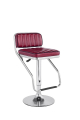 Angela Red Bar Stool in Spring Essentials, Birthday Sale, Shop By Room, Products, Heydays Showstopper Sale, Entertainment Room, Furniture, Dining Room, Bar Chairs at House & Home.