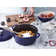 Staub 24cm/3.8l Blue Round Casserole by Staub in Shop By Brand, Shop By Room, Products, Staub, Kitchen, Appliances, Small Appliances, Home Goods at House & Home.