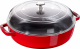 Staub 28cm Cherry Saute Pan by Staub in Shop By Brand, Shop By Room, Products, Staub, Kitchen, Appliances, Small Appliances, Home Goods at House & Home.