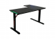 Nash L - Shape Gaming Table Black T-04 in Great Gifts Under R3000, Black Friday, Shop By Room, Ranges, Products, Entertainment Room, Gaming Range, AudioVisual, Gaming and Accessories at House & Home.
