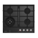 Grundig 600mm Gas On Glass Hob Gigl6234250 by Grundig in Shop By Brand, Shop By Room, Products, Grundig, Kitchen, Appliances, Ovens, Stoves & Microwaves, Hobs at House & Home.