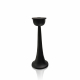 Aluminium Candle Holder Matt Black Lc-80067 Large in Shop By Room, Products, Lounge, Furniture, Home Décor, Ornaments at House & Home.