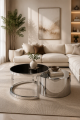 Gia As83g 2pce Round Coffee Table in Free Delivery, Shop By Room, Products, Lounge, Lounge, Furniture, Lounge, Coffee & Side Tables at House & Home.