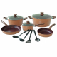 Bennett Read 12 Piece Copper And Rock Potset by Bennett Read in Shop By Room, Products, Kitchen, Appliances, Small Appliances, Home Goods at House & Home.