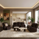 Nordic 3pce 3 Recliner + Cons Rocker Recliner Lounge Suite in Free Delivery, Shop By Room, Products, Lounge, Lounge, Furniture, Lounge, Recliner Lounge Suites at House & Home.
