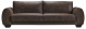 Selma Brown 3 Seater Fabric Couch in Free Delivery, Shop By Room, Products, Lounge, Lounge, Furniture, Lounge, Couches at House & Home.