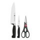 Zwilling Four Star 3pc Knife And Scissor Set by Zwilling in Online Only Deals, Shop By Brand, Shop By Room, Ranges, Products, Zwilling, Extended Range, Kitchen, Appliances, Small Appliances, Home Goods at House & Home.