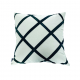 Ivory-lattice Velvet 50x50 Canvas Cushion in Shop By Room, Products, Lounge, Furniture, Home Décor, Scatter Cushions at House & Home.