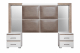 Brooklyn 5pce Headboard And Pedestals in Shop By Room, Products, Bedroom, Furniture, Bedroom, Headboards, Pedestals, Suites at House & Home.