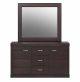 Cleopatra 2pce Dresser & Mirror in Shop By Room, Products, Bedroom, Furniture, Bedroom, Dressing Tables Chest of Drawers and Mirrors at House & Home.