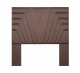 Chelsea 152cm Geo Brown Headboard in Shop By Room, Products, Bedroom, Furniture, Bedroom, Headboards at House & Home.