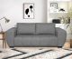 Broadway 2.5 Seater Grey Fabric Couch                        