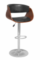 Athena 2015 Wood/black Bar Stool                             