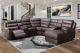 Valentino 7pce Recliner And Daybed Lounge Suite in New Arrivals, Products, Furniture, Furniture, Lounge, Chaise Lounge Suites, Recliner Lounge Suites at House & Home.