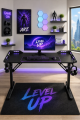 Razor T-01 Gaming Table Black in Shop By Room, Products, Gaming, Office, Furniture, Gaming Desks, Office Furniture, Desks & Chairs at House & Home.