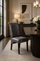 Brooke Chocolate Dining Chair in Shop By Room, Products, Dining Room, Furniture, Dining Room, Dining Chairs at House & Home.