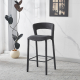 Kamila Kjc7166 Bar Stool Charcoal in Shop By Room, Products, Dining Room, Furniture, Dining Room, Bars and Bar Chairs at House & Home.
