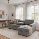 Vegas Mk11 Daybed Plus Console With Storage in New Arrivals, Shop By Room, Products, Furniture, Lounge, Furniture, Lounge, Corner Lounge Suites, Static Lounge Suites at House & Home.